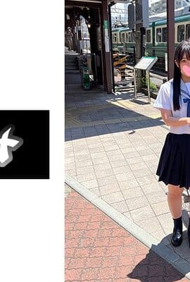 534IND-112 黒髪清楚系【個撮】K県立湘南女子K②_学校帰りの制服美小女とP活_中出し×2※所持に関して